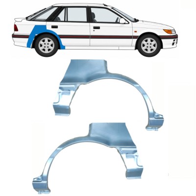Reparație aripă spate pentru Mitsubishi Colt 1988-1992 / Stânga+Dreapta / Set 10797