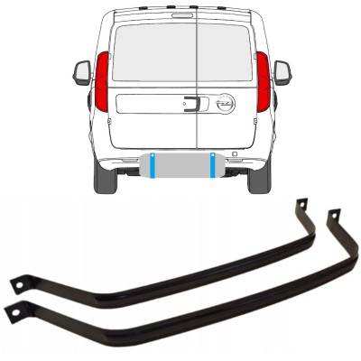 Cleme rezervor combustibil pentru Opel Combo D 2011-2018 15041