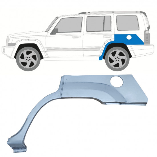 Reparație aripă spate pentru Jeep Commander 2005-2010 / Stânga 11891