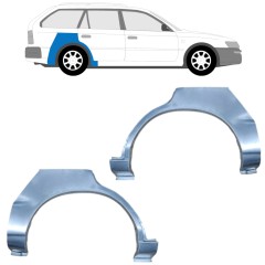 Reparație aripă spate pentru Toyota Corolla E10 1991-1998 / Stânga+Dreapta / COMBI / Set 12657