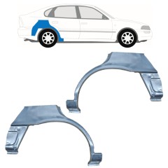 Reparație aripă spate pentru Toyota Corolla E10 1991-1998 / Stânga+Dreapta / LIFTBACK / Set 12663
