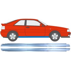 Reparație prag pentru Volkswagen Corrado 1987-1995 / Stânga+Dreapta / Set 11327