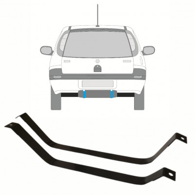 Cleme rezervor combustibil pentru Opel Corsa C 2001-2010 10163