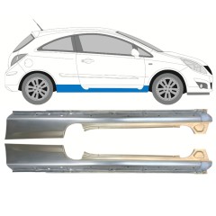 Prag complet pentru Opel Corsa D 2006-2015 / Stânga+Dreapta / HATCHBACK / Set 14574