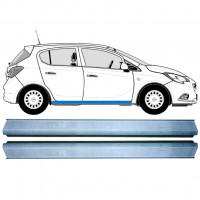 Reparație prag pentru Opel Corsa E 2014-2019 / Stânga+Dreapta / Set 12883