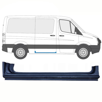 Reparație prag ușă glisantă pentru Volkswagen Crafter 2005-2017 / Dreapta 13893