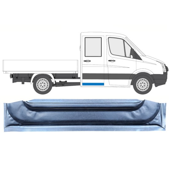 Reparație interioară ușă spate pentru Volkswagen Crafter 2005-2017 / Stânga = Dreapta (simetric) 13747