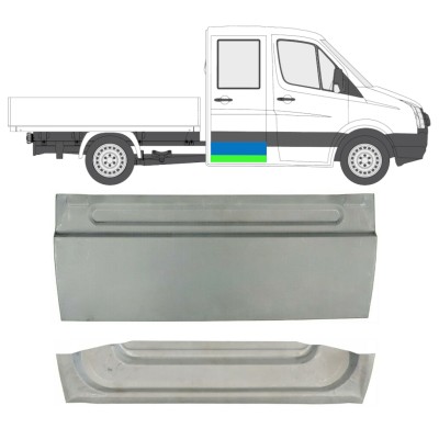 Reparație ușă spate pentru Volkswagen Crafter 2005-2017 / Stânga = Dreapta (simetric) / Set 14126