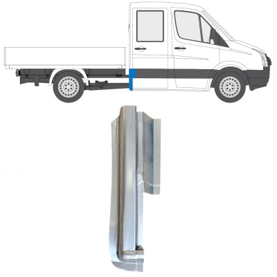 Reparație colț spate pentru Volkswagen Crafter 2005-2017 / Dreapta 15508