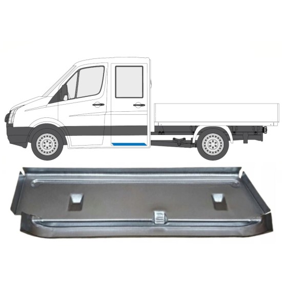 Podea treapta cabina stanga cu prag interior pentru Volkswagen Crafter 2005-2017 / Stânga 15369