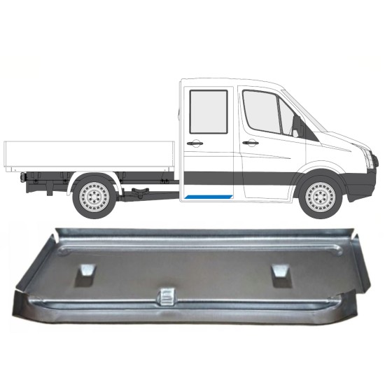 Podea treapta cabina stanga cu prag interior pentru Volkswagen Crafter 2005-2017 / Dreapta 15368