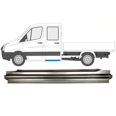 Reparație spate prag pentru Volkswagen Crafter 2005-2017 / Stânga 15515
