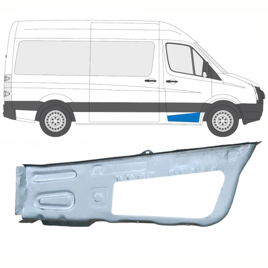 Panou reparație dreapta față pentru Volkswagen Crafter 2005-2017 / Dreapta 14102