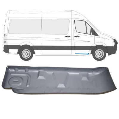 Podea treapta cabina stanga cu prag interior pentru Volkswagen Crafter 2005-2017 / Dreapta 15542