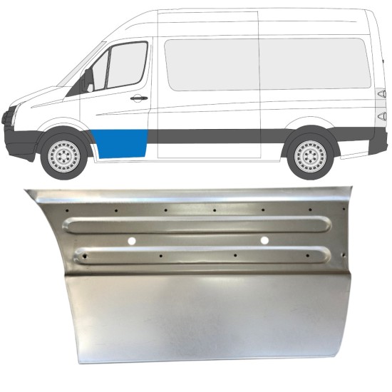 Reparație ușă față pentru Volkswagen Crafter 2005-2017 / Stânga 15495