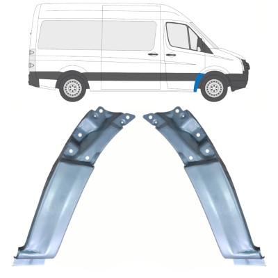 Panou de reparație aripă față pentru Volkswagen Crafter 2005-2017 / Dreapta 17255