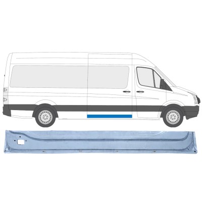 Reparație prag ușă culisantă pentru Volkswagen Crafter 2005-2017 / Dreapta 13992