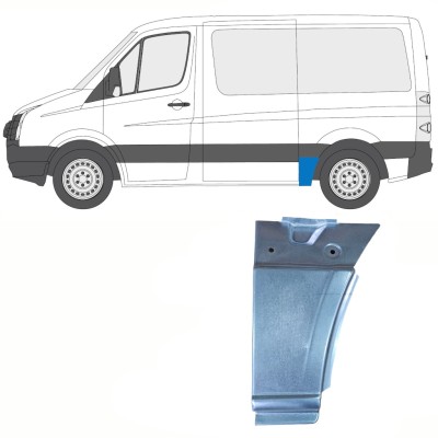 Reparație aripă spate pentru Volkswagen Crafter 2005-2017 / Stânga 13940