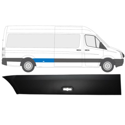 Bandou lateral aripă spate pentru Volkswagen Crafter 2005-2017 / Dreapta 13826