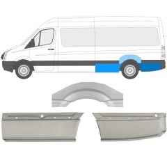 Reparație aripă spate pentru Volkswagen Crafter 2005-2017 / Stânga / Set 13944