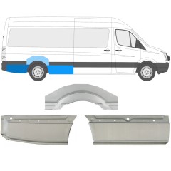 Reparație aripă spate pentru Volkswagen Crafter 2005-2017 / Dreapta / Set 13943