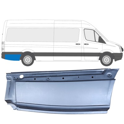 Reparație aripă spate pentru Volkswagen Crafter 2005-2017 / Dreapta 13451