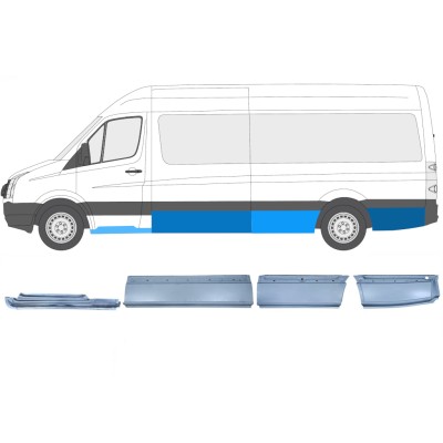 Set panouri de reparare pentru Volkswagen Crafter 2005-2017 / Stânga / 14505