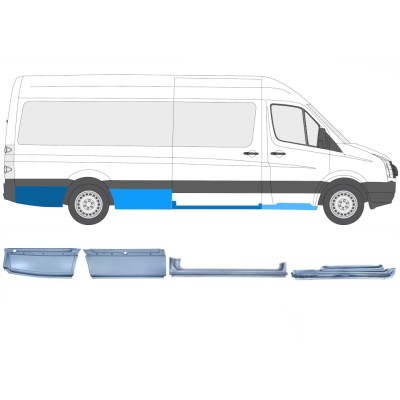 Set panouri de reparare pentru Volkswagen Crafter 2005-2017 / Dreapta / 14504