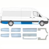 Set panouri de reparare pentru Volkswagen Crafter 2005-2017 / Stânga+Dreapta / 14236