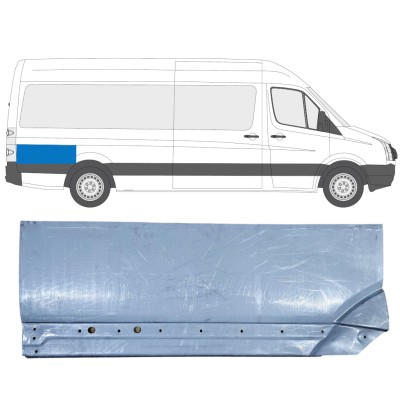 Reparație aripă spate partea din spate pentru Volkswagen Crafter 2005-2017 / Dreapta 13894