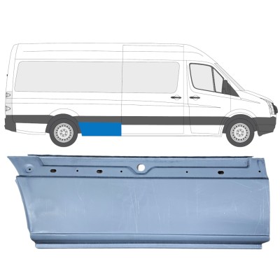 Reparație aripă spate pentru Volkswagen Crafter 2005-2017 / Dreapta 13452
