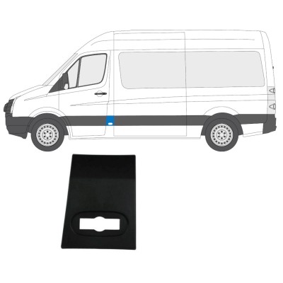 Bandou lateral față pentru Volkswagen Crafter 2005-2017 / Stânga 13688
