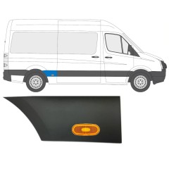 Bandou lateral aripă spate cu lampă pentru Volkswagen Crafter 2005-2017 / Dreapta / Set 14088