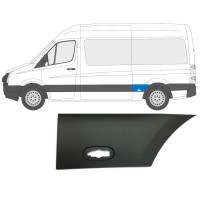 Bandou lateral aripă spate pentru Volkswagen Crafter 2005-2017 / Stânga 13823