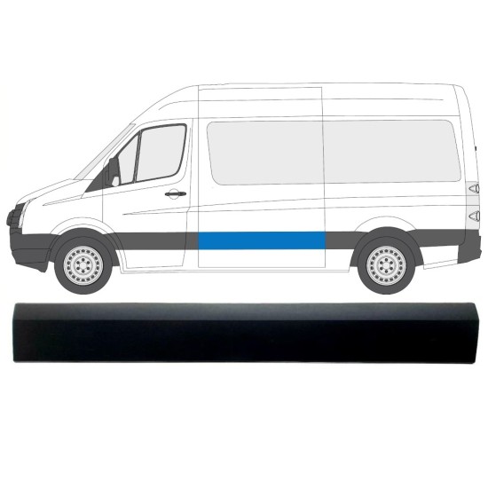 Bandou lateral pentru Volkswagen Crafter 2005-2017 / Stânga 13825