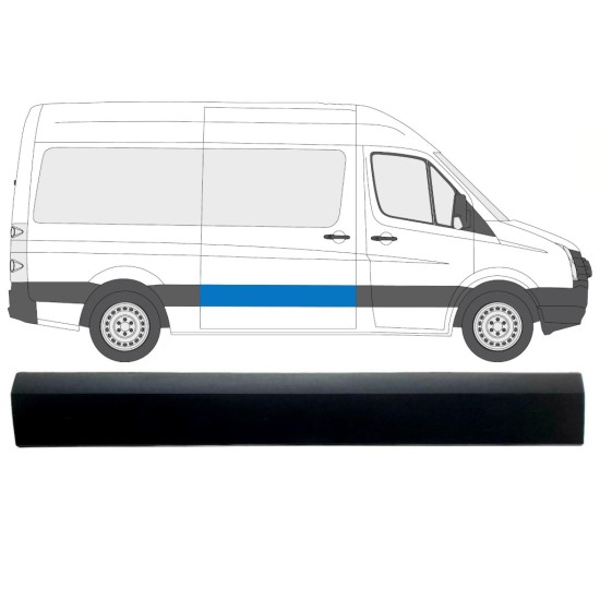 Bandou ușă glisantă pentru Volkswagen Crafter 2005-2017 / Dreapta 13824