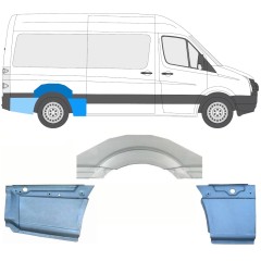 Reparație aripă spate pentru Volkswagen Crafter 2005-2017 / Dreapta / Set 13941