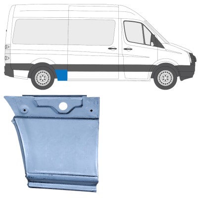 Reparație aripă spate pentru Volkswagen Crafter 2005-2017 / Dreapta 13445