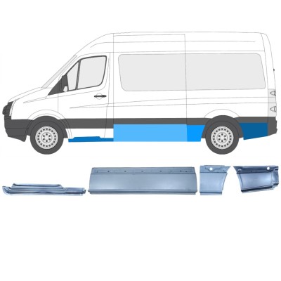 Set panouri de reparare pentru Volkswagen Crafter 2005-2017 / Stânga / 14503