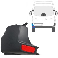 Colț bară spate + lampă reflectorizantă pentru Volkswagen Crafter 2005-2017 / Stânga / Set 15552