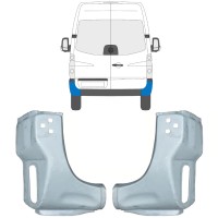 Reparație colț spate pentru Volkswagen Crafter 2005-2017 / Stânga+Dreapta / Set 15507