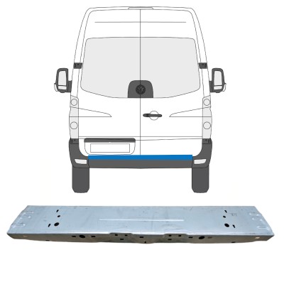 Segment reparație aripă spate pentru Volkswagen Crafter 2005-2017 14239