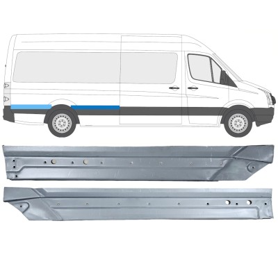 Reparație aripă spate pentru Volkswagen Crafter 2005-2017 / Dreapta / Set 14499