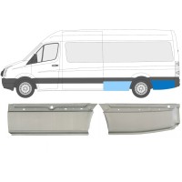Reparație aripă spate pentru Volkswagen Crafter 2005-2017 / Stânga / Set 14127
