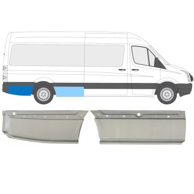 Reparație aripă spate pentru Volkswagen Crafter 2005-2017 / Dreapta / Set 14128