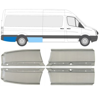 Reparație aripă spate pentru Volkswagen Crafter 2005-2017 / Set 14486