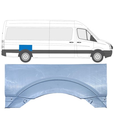 Reparație aripă spate pentru Volkswagen Crafter 2005-2017 / Dreapta 13440