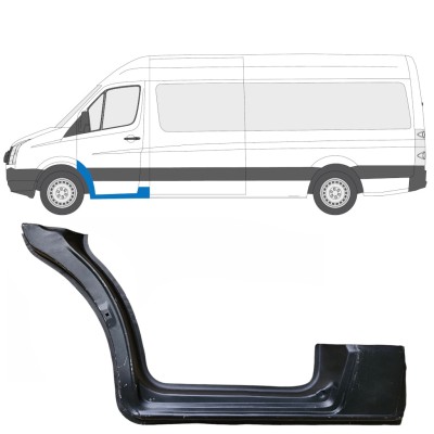 Reparație prag ușă față pentru Volkswagen Crafter 2005-2017 / Stânga 13449