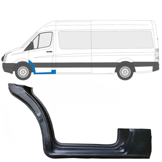 Reparație prag ușă față pentru Volkswagen Crafter 2005-2017 / Stânga 13449