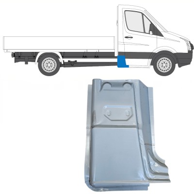 Reparație colț spate pentru Volkswagen Crafter 2005-2017 / Dreapta 15502